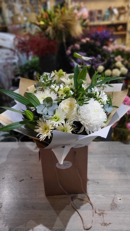 Happy New Year flowers bouquet for 2026 from Blooms and Candy