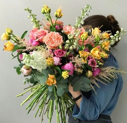 lush bouquet of finest flowers arranged by local florist in Hayes, Bromley, Kent 