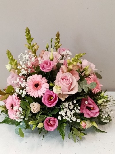 Pink & White Posy