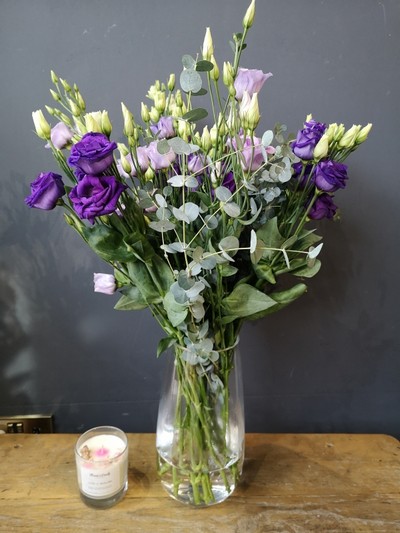 Purple Lisianthus Wrap