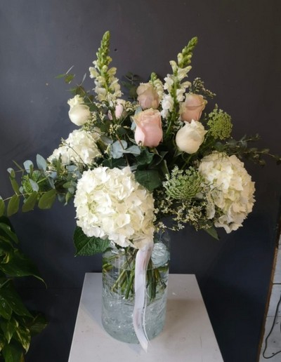 Elegant vase for a mum by florist in Hayes, Bromley, Kent