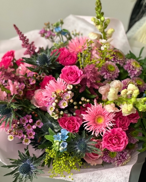 Freestyle pink bouquet