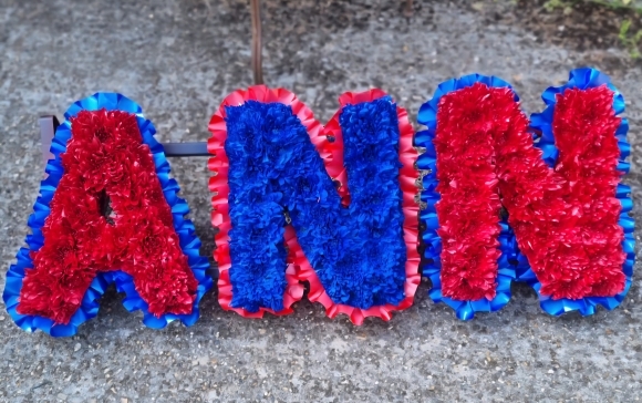 Sprayed Massed Funeral Letters
