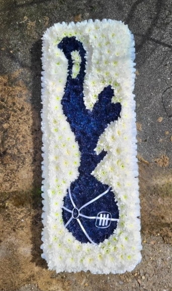 Tottenham Funeral Flowers Tribute by Blooms and Candy Florist