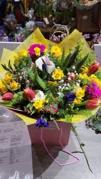 Spring bouquet of florist choice by florist near me in Bromley, Beckenham, Croydon