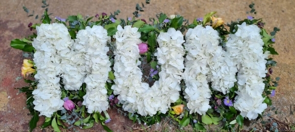 Hydrangea Letters MUM
