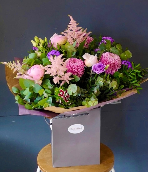amazing bouquet with peonies made by florist in Hayes, Bromley, Beckenham, West Wickham, Shirley, Keston, Cony Hall, New Beckenham, Elmers End