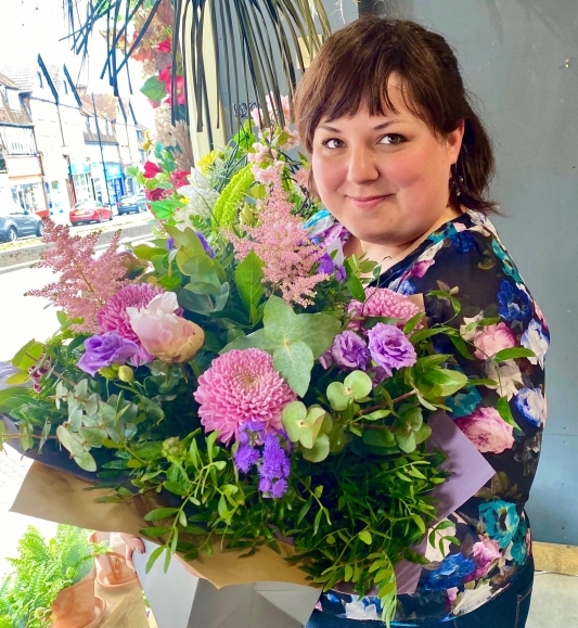 amazing bouquet with peonies made by florist in Hayes, Bromley, Beckenham, West Wickham, Shirley, Keston, Cony Hall, New Beckenham, Elmers End