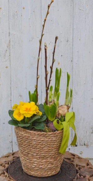 Natural Spring Planter