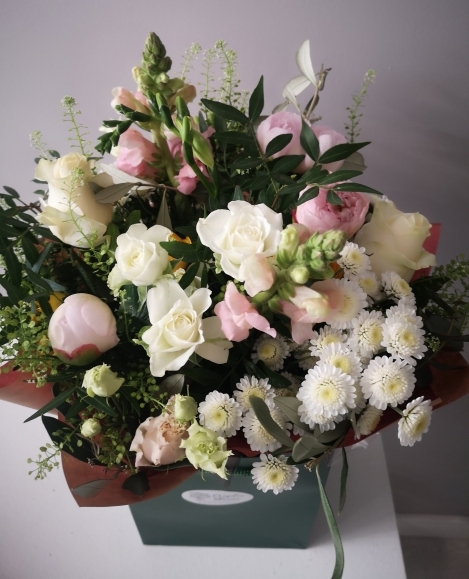 Amazing peony bouquet made by florist in Hayes, West Wickham, Shirley, Bromley, Beckenham, Cony Hall, Orpington, Chislehurst, Croydon, Keston, Elmers.End