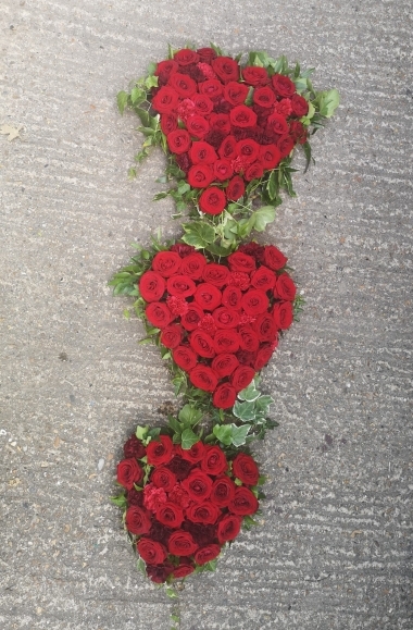 Red Roses Heart Trio