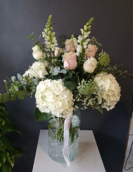 Elegant vase for a mum by florist in Hayes, Bromley, Kent