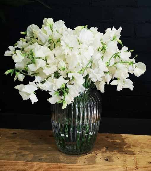 Elegant Sweet Pea vase made by florist in Hayes for delivery in BR