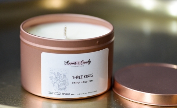 Three Kings Christmas Candle